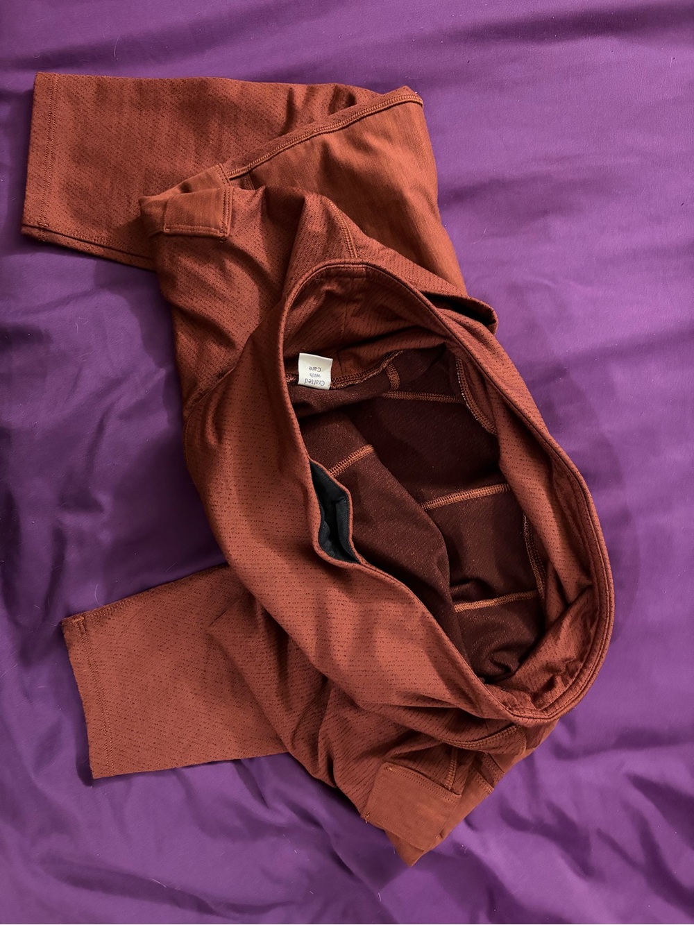 Alpine Design Rust-Red Active Leggings - Picture 8 of 8
